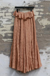 Mutedance 25 Autumn/Winter Elastic Lace Waist Casual Pants Series Flower Dye Handmade MD-MD25FW102-rose (MD25FW101)